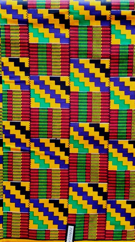 Kente Multi African Print Fabric 102