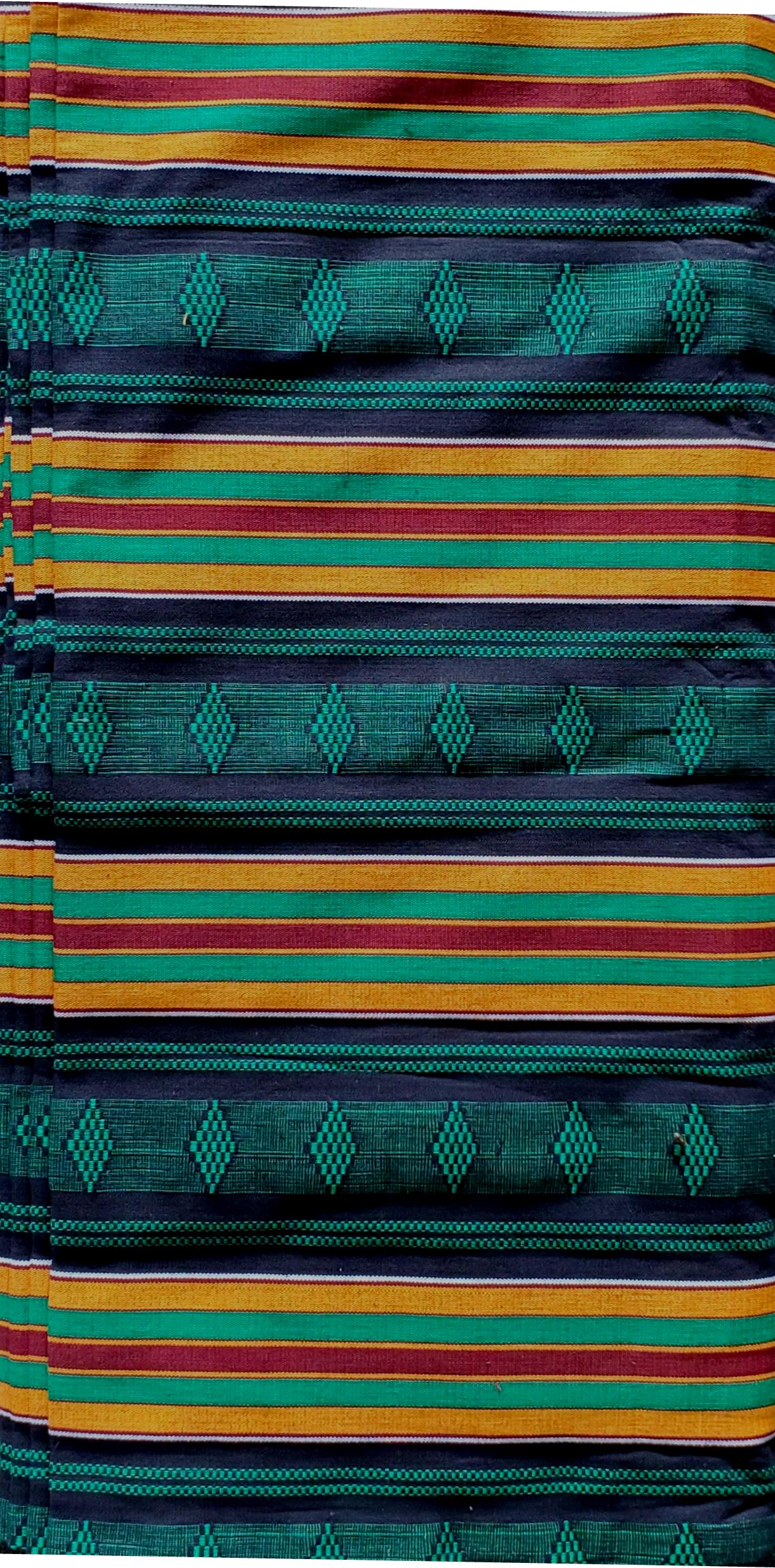 Machine Woven Kente Design Fabric