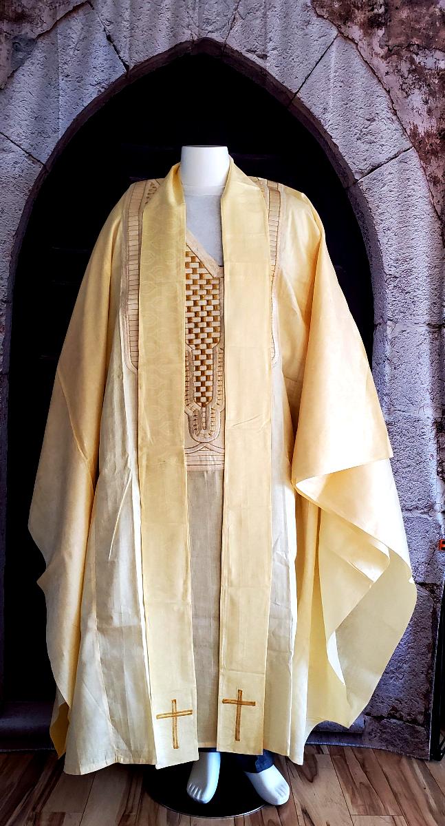 Chasuble Agbada Style Gold
