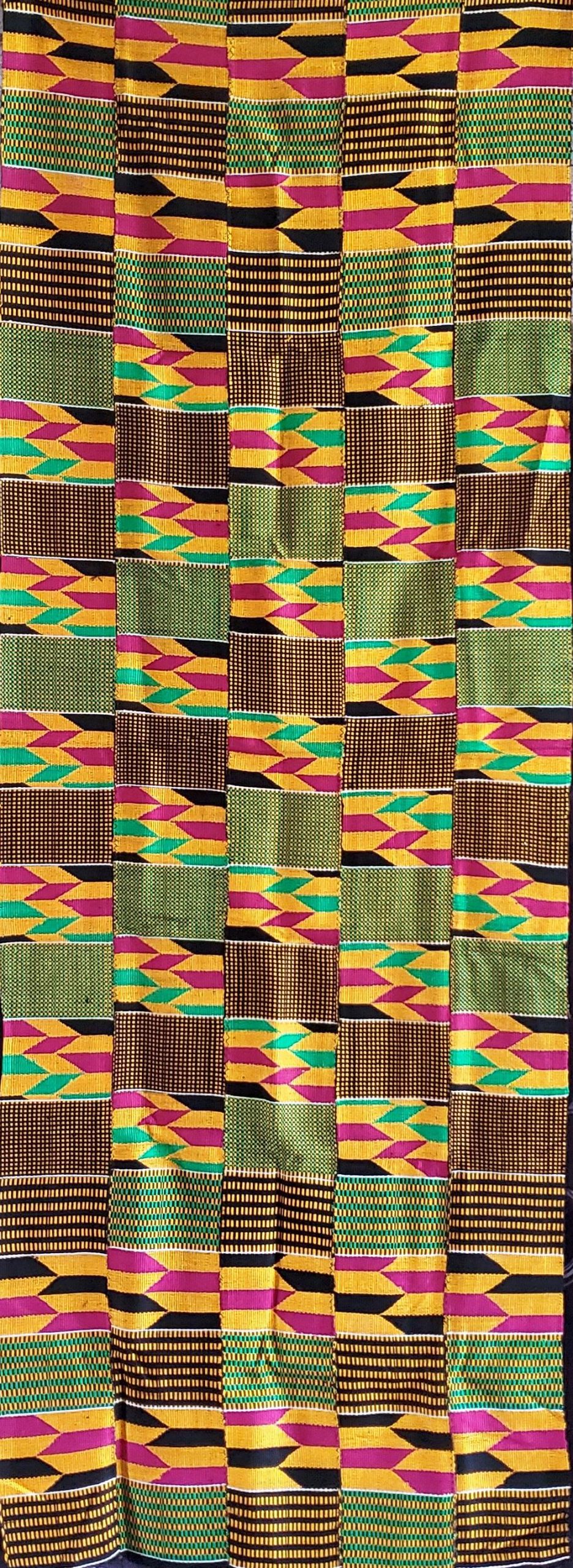 Pan African Colors Kente Cloth