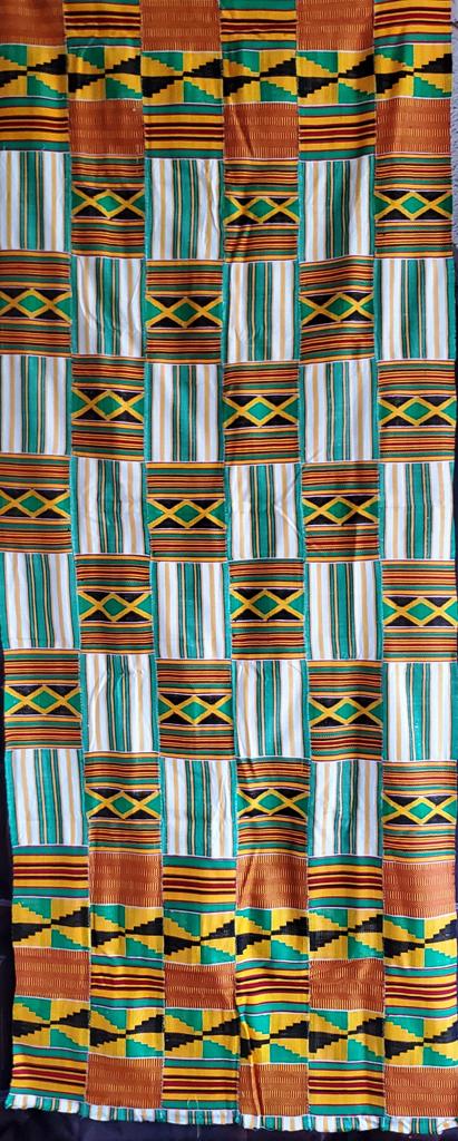 Pan African Colors Kente Cloth