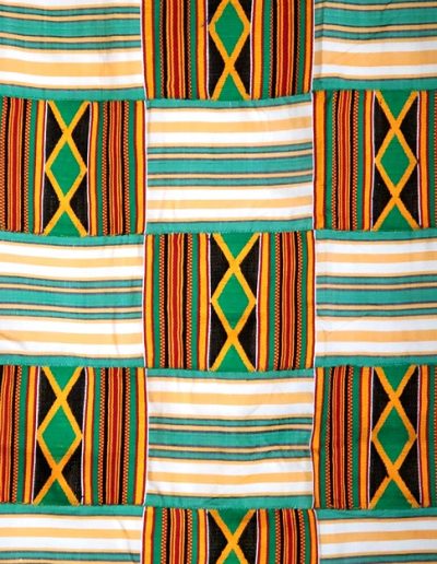 KENTE Jamaican Colors close up